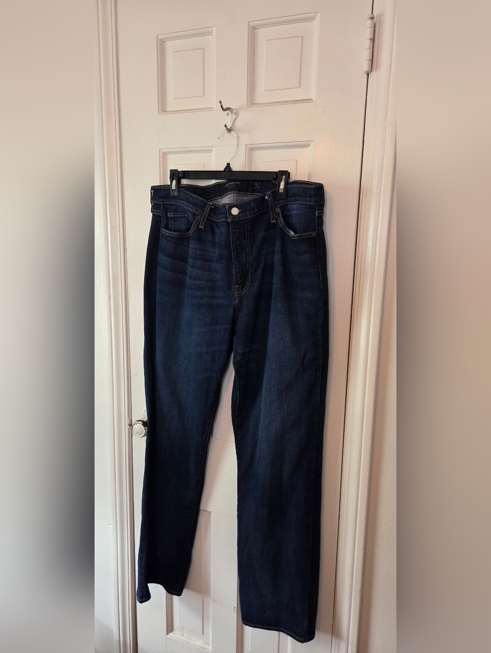 Lucky Brand 361 Original Straight Blue Jeans Men's Size 38X32 Dark Wash